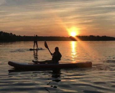 SUP - SIRVIS - jezioro Serwy - Suwalszczyzna