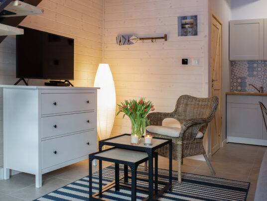 ŁÓDKI - Galeria, zdjęcie: apartamenty nad jeziorem Serwy - SIRVIS - Suwalszczyzna