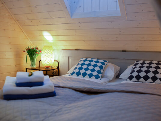 ŁÓDKI - Galeria, zdjęcie: apartamenty nad jeziorem Serwy - SIRVIS - Suwalszczyzna