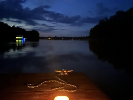 SIRVIS na wodzie, zdjęcie: tratwa - SIRVIS - jezioro Serwy - Suwalszczyzna