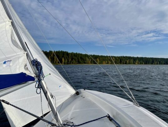 SIRVIS na wodzie, zdjęcie: żeglowanie - SIRVIS - jezioro Serwy - Suwalszczyzna
